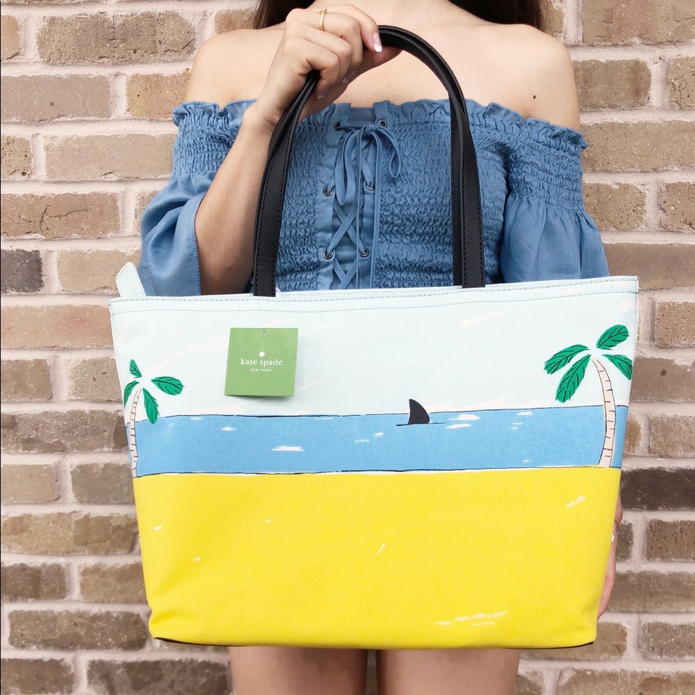 Kate Spade Hawaii exclusive Francis Large Tote - Picture 4 of 7